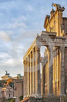 Rome Temple of Antoninus and Faustina