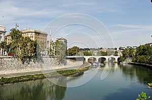 Rome Tevere River photo