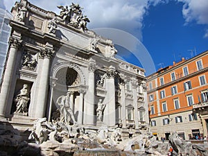 Rome Trevi Fountain