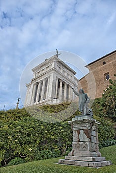 Rome unknow soldier view from campidohlio