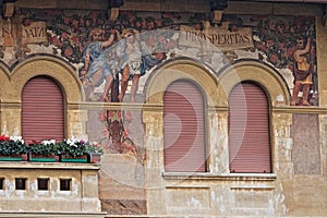 Rome, urban architecture in the Parioli district