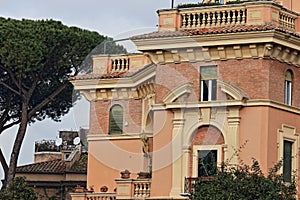 Rome, urban architecture in the Parioli district