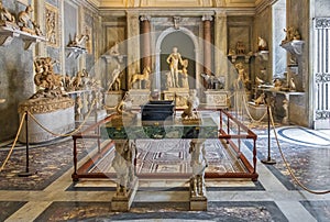 Rome, Vatican City, Italy - Animals Room - Sala degli Animali - within the Pio-Clementino part of the Vatican Museums - Musei