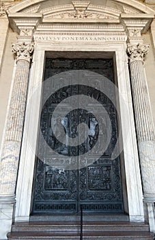 Rome. Vatican. Paul's door