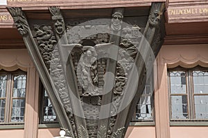 Romerberg Square Facade, Frankfurt