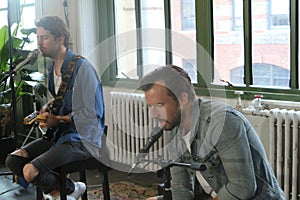 Romes films a session in Brooklyn