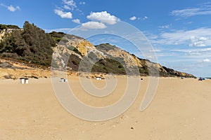 Rompeculos beach in Moguer, Huelva, Andalusia, Spain photo