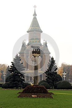 Romulus and Remus in Timisoara