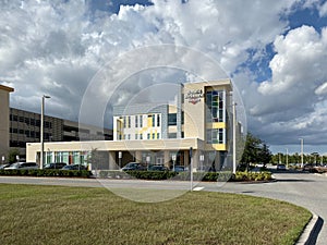 The Ronald McDonald House that sits next to Nemours childrens hospital in Lake Nona Orlando, FL