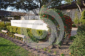 Ronald Reagan Library Signage