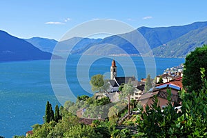 Ronco sopra Ascona at the Lago Maggiore, Switzerland photo
