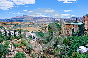 Ronda city and its landscapes