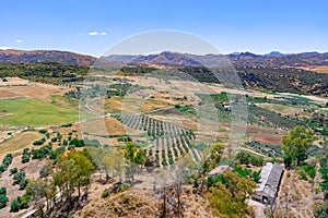 Ronda city and its landscapes