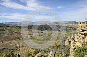 Ronda countryside landscape