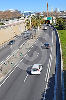 Ronda de Litoral in Barcelona