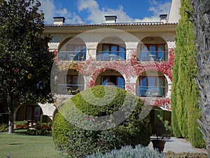 Ronda- Hotel gardens-Andalusia