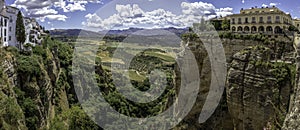 Ronda landscape panoramic view. (003)