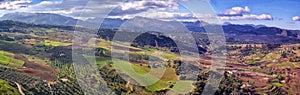 Ronda panorama and canyon view, Spain