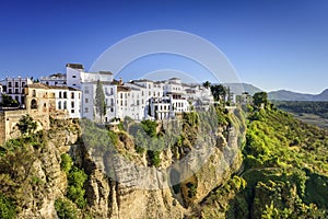 Ronda, Spain Cliffside Town photo