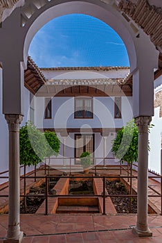 Ronda, Spain, May 22, 2021: Casa del Gigante in Spanish city Ron