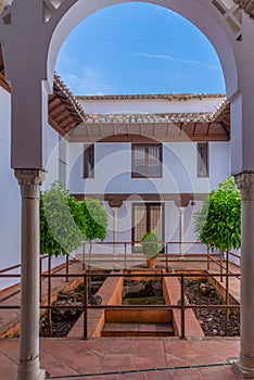 Ronda, Spain, May 22, 2021: Casa del Gigante in Spanish city Ron