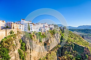 Ronda, Spain old town photo