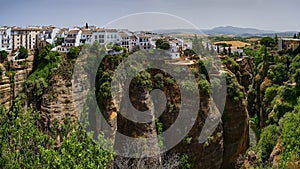 Ronda, Spain at the Puente Nuevo Bridge