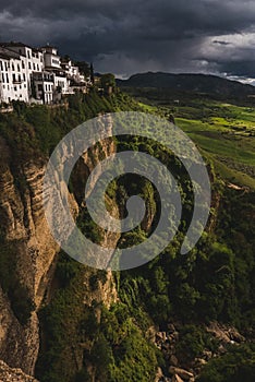 Ronda in the thunderstorm