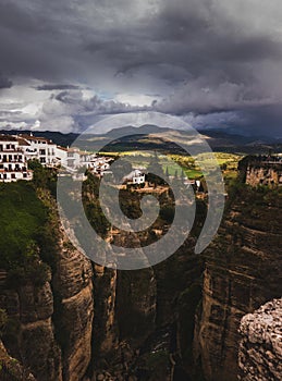 Ronda in a thunderstorm