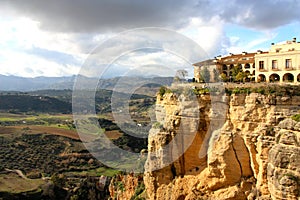 Ronda village in Andalusia, Spain photo