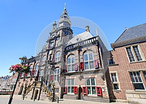 Town hall in Bolsward, Friesland, Netherlands photo