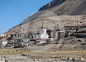 Rongbuk Monastery - the Highest Monastery in the world