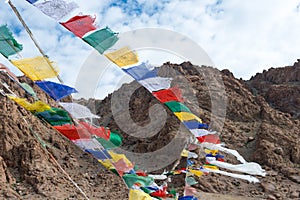 Rongtil La Pass 3790m view from Between Hemis Shukpachan and Tingmosgang Temisgam in Sham Valley, Ladakh, India