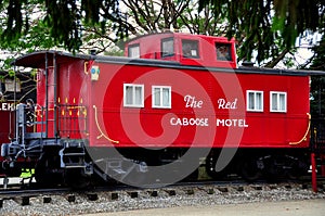 Ronks, PA: Red Caboose Motel Railroad Car