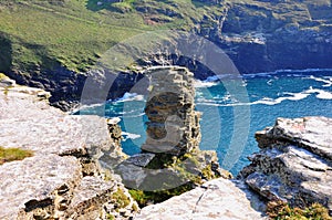 Roocks and Ocean - Mythical Tintagel, Cornwall