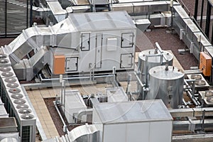 Roof air conditioning photo