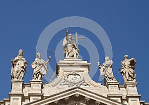 Roof of Archbasilica of St. John Lateran