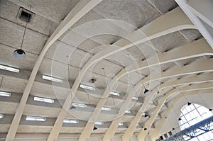 Roof Arches of Building A Hall, Radio Kootwijk, The Netherlands photo