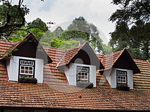 Roof with attic