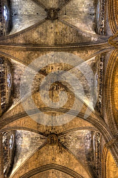 Roof of the Cathedral of Barcelona
