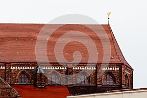 The roof of the Catheral of Schwerin