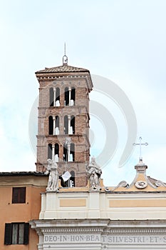 Roof of Chiesa di San Silvestro in Capite