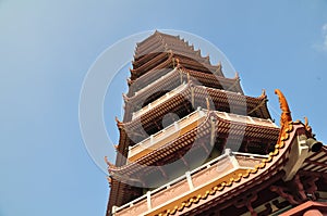 Buddhism temple pagoda photo