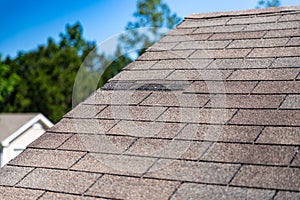 Roof damage after storm