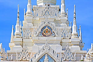 Roof Decoration Of Surat Thani City Pillar Shrine, Surat Thani, Thailand
