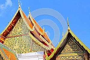 Roof Decoration At Wat Phra That Doi Suthep, Chiang Mai, Thailand