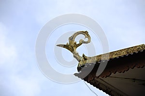 Roof design and detail at Masjid Kariah Dato' Undang Kamat, Johol, Negeri Sembilan