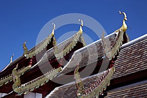 Roof detail of Buddha temple