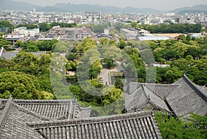 Roof Detail on Himeji Castle