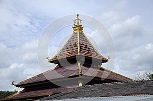 Roof detail at Masjid Kariah Dato' Undang Kamat, Johol, Negeri Sembilan